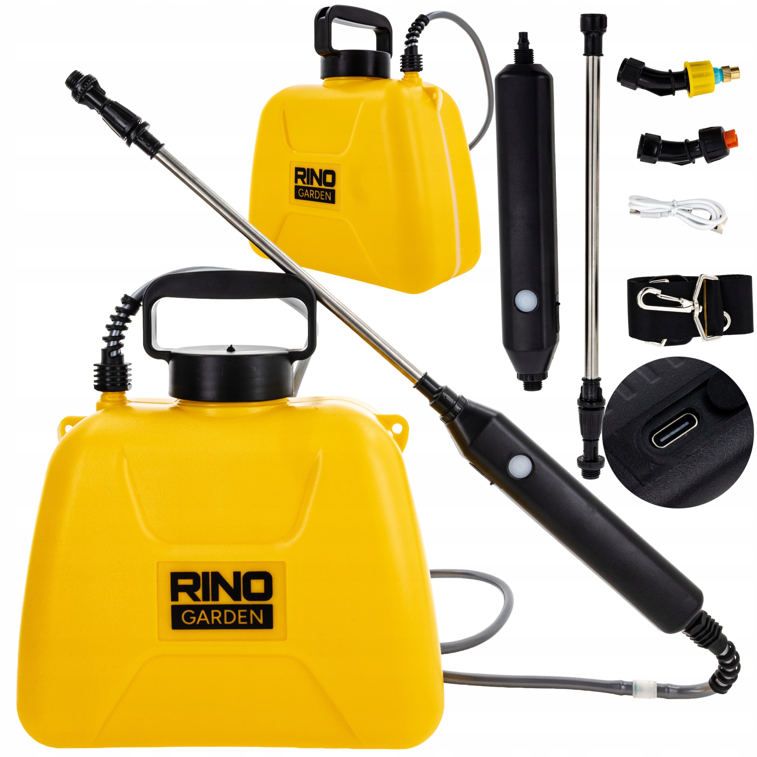 BATÉRIOVÝ ZÁHRADNÝ POSTREKOVAČ 5L ELEKTRICKÝ ZÁHRADNÝ RINO SET